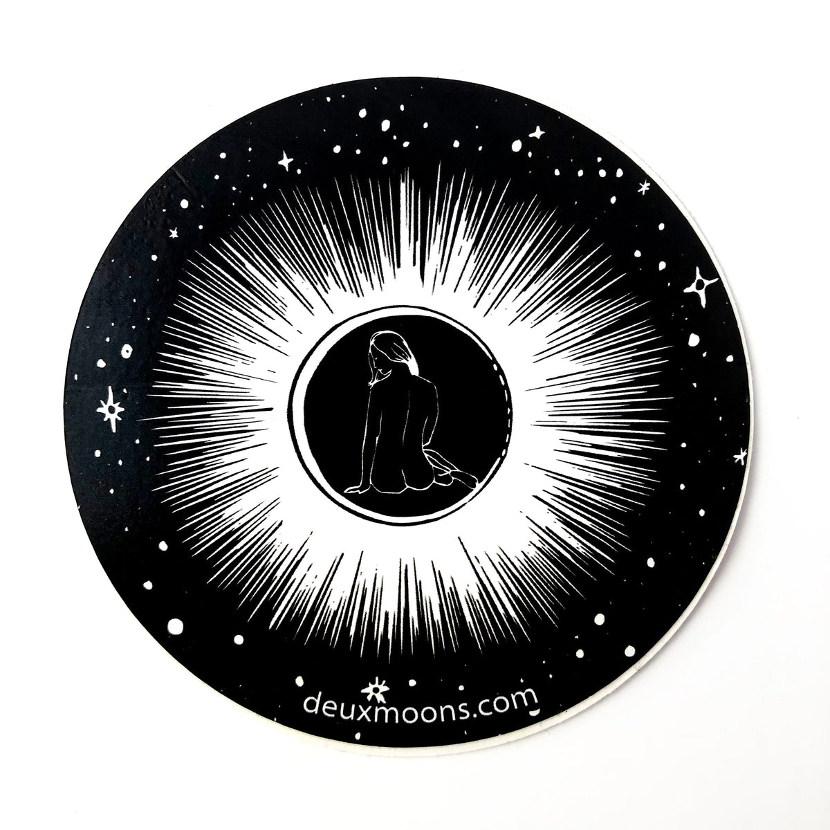 Eclipse Sticker - Deuxmoons
